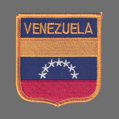 VENEZUELA Flag Shield Patch - 6901