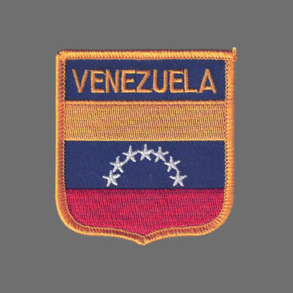 VENEZUELA Flag Shield Patch - 6901