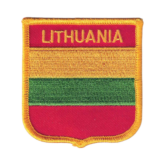 LITHUANIA Flag Shield Patch - 6951