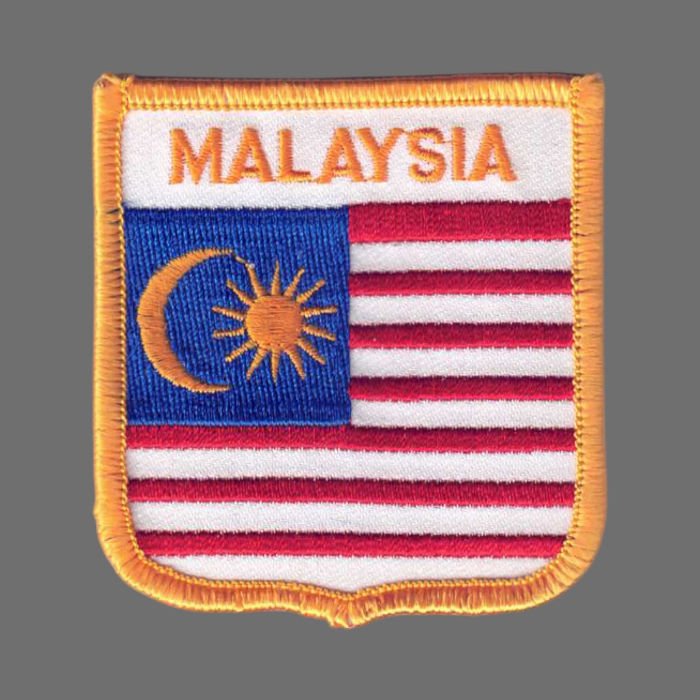 MALAYSIA Flag Shield Patch - 6961
