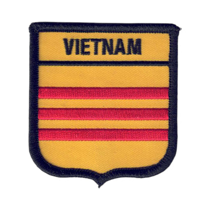 VIETNAM (South) Flag Shield Patch - 6976