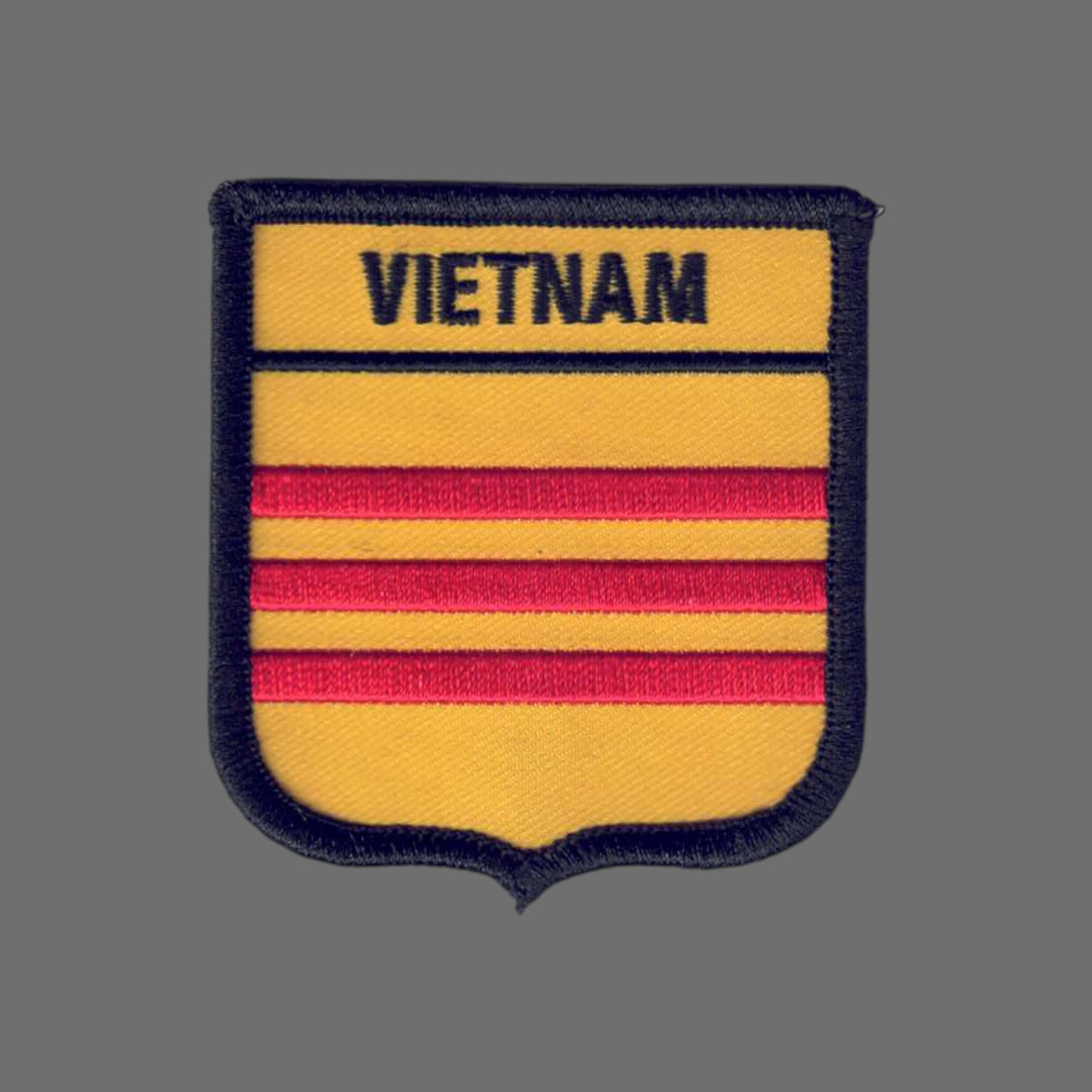 VIETNAM (South) Flag Shield Patch - 6976