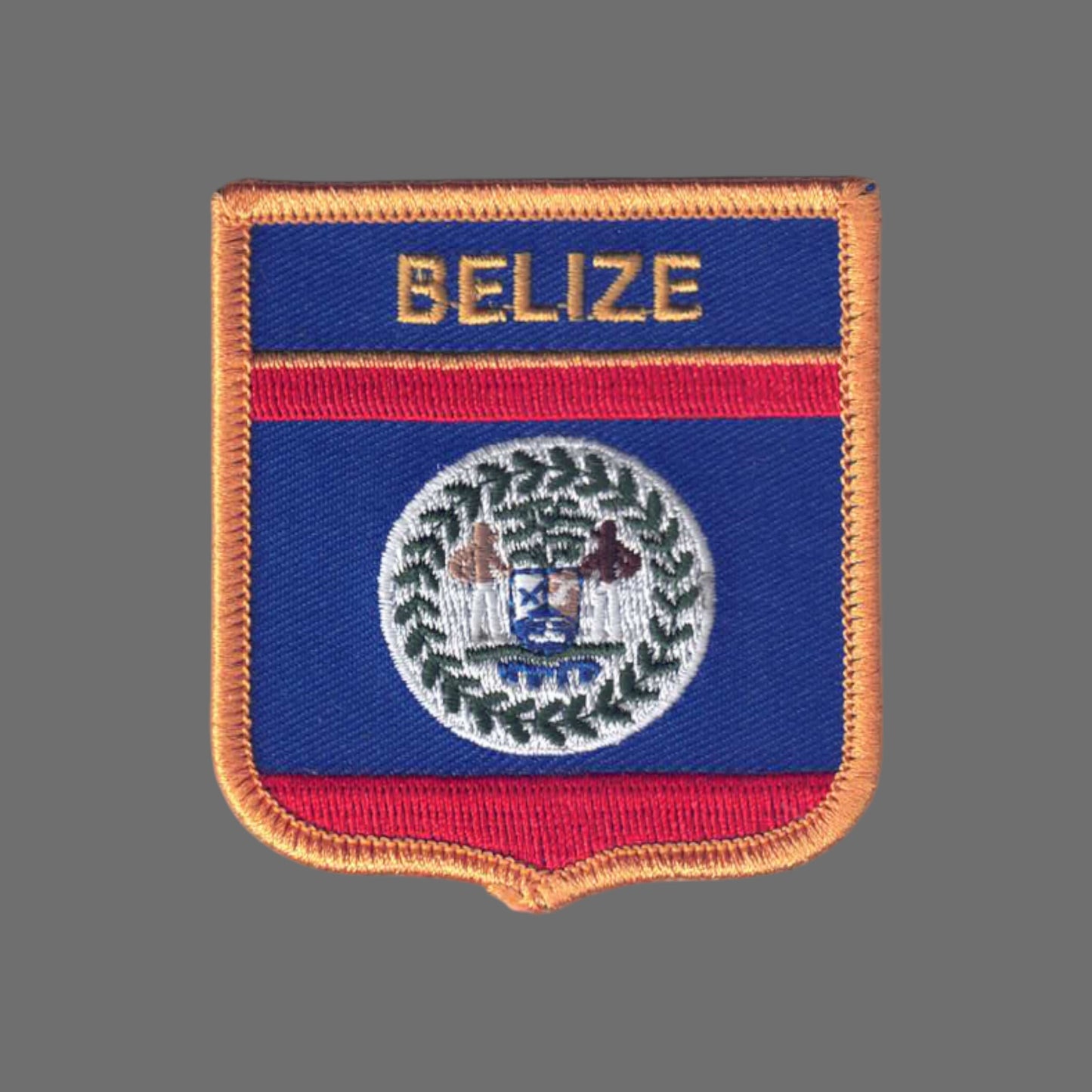 BELIZE Flag Shield Patch - 7051