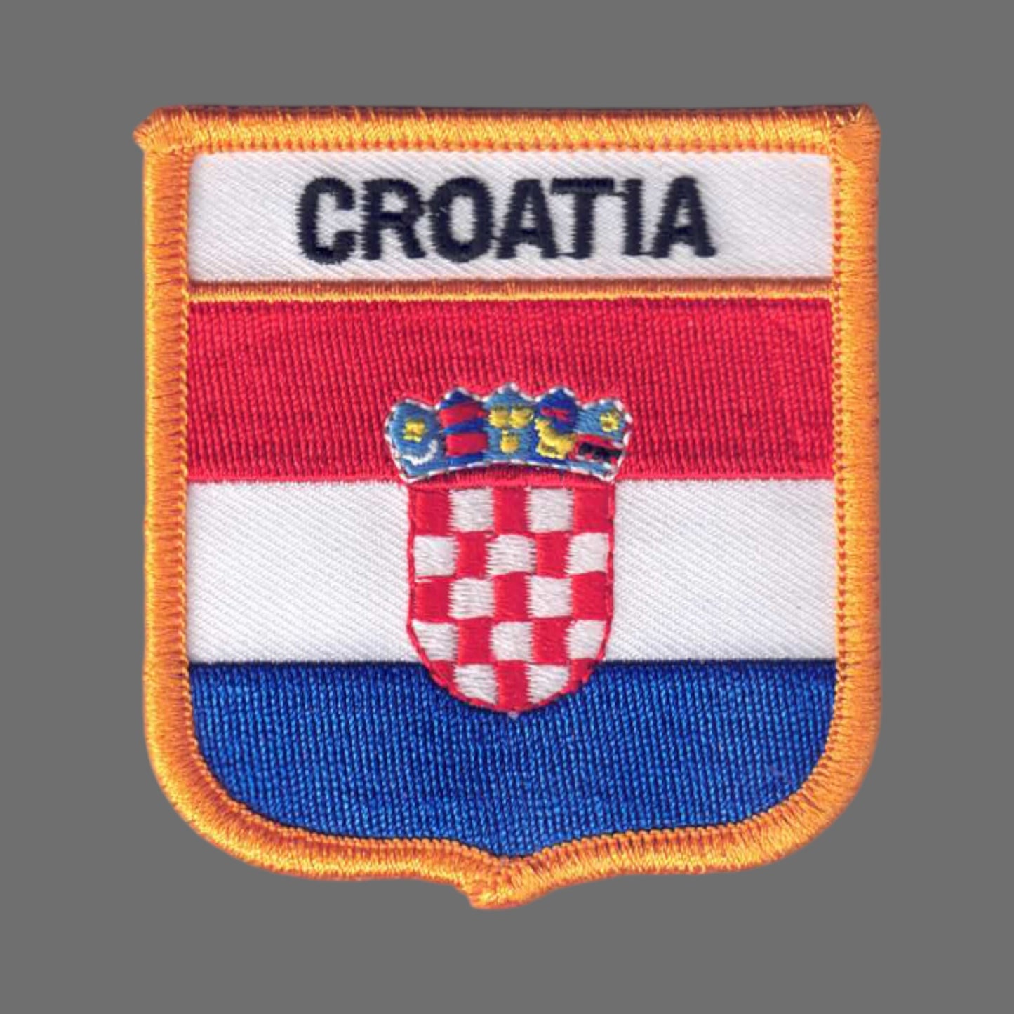 CROATIA Flag Shield Patch - 7091