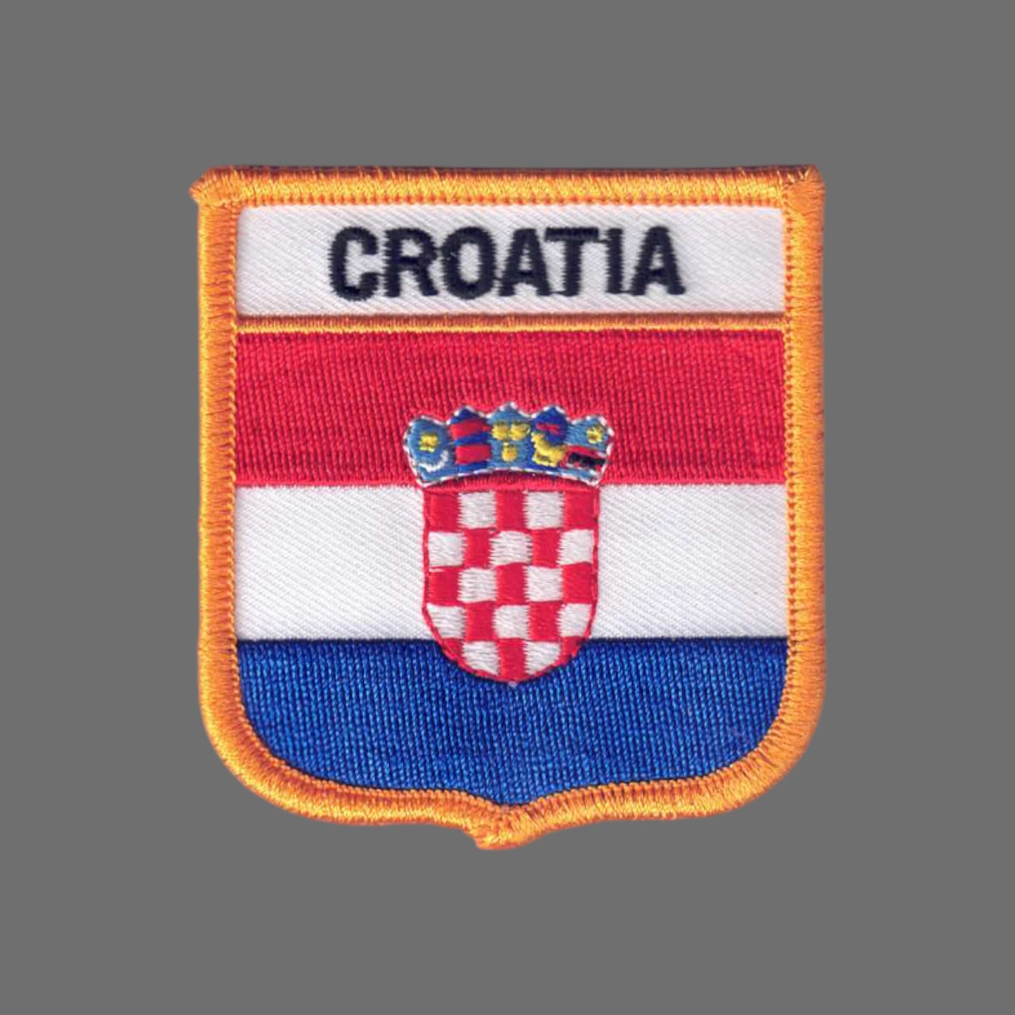 CROATIA Flag Shield Patch - 7091