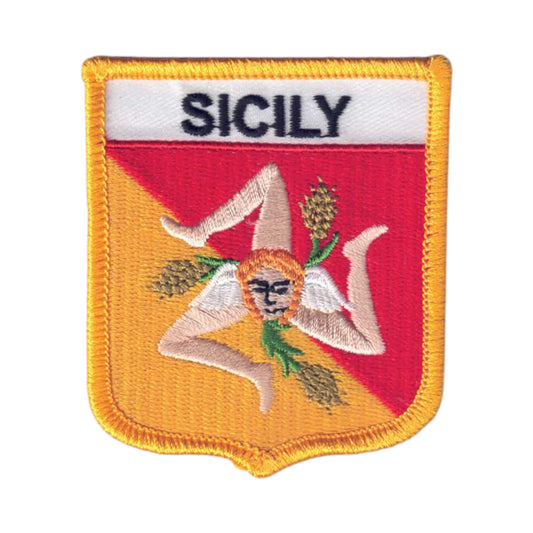 SICILY Flag Shield Patch - 7107