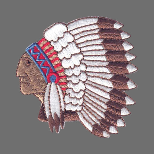 Native American Embroidered Patch - 7210