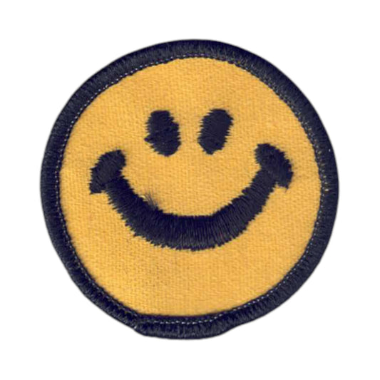 Vintage Smile Face Novelty Patch 2 Inch - 7429