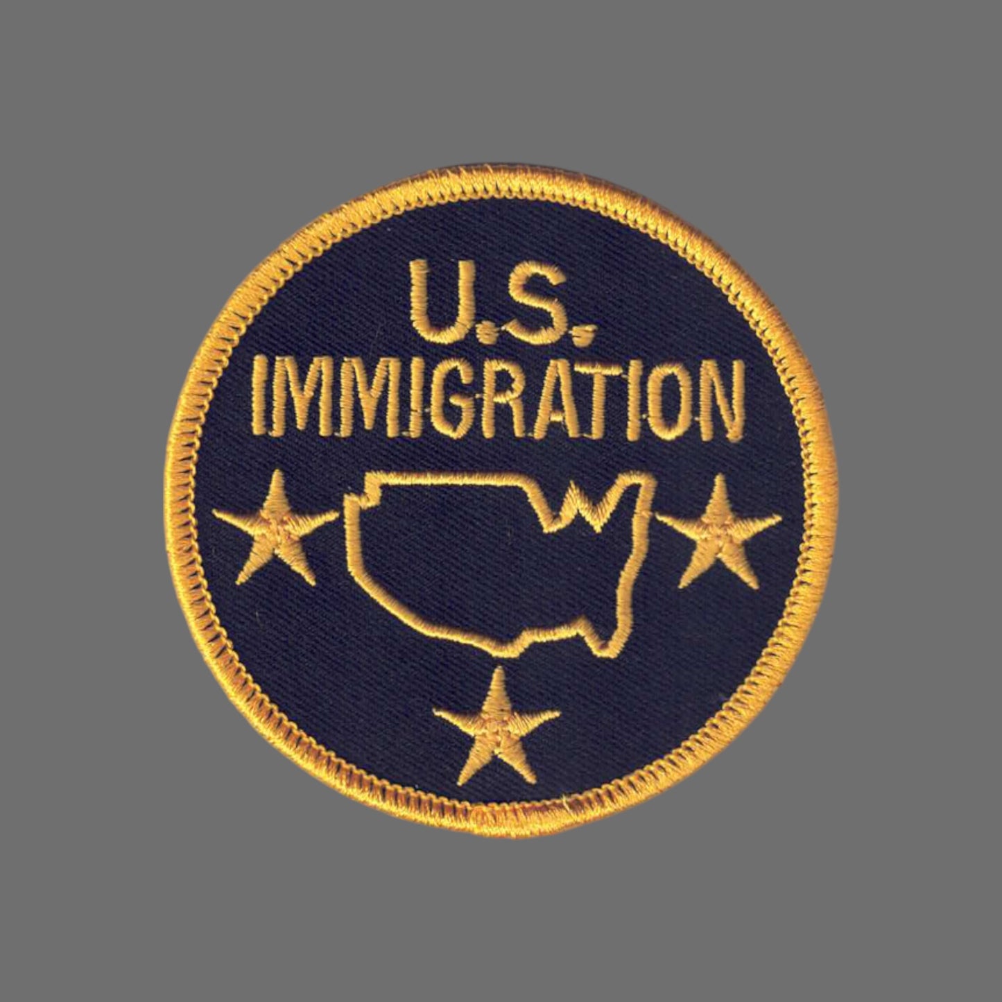 U.S. IMMIGRATION Patch 2.5 Inch - 7431/2.5