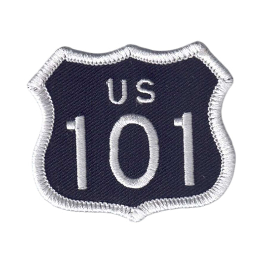 US 101 Black Patch 2 Inch Tall - 8101-01/2