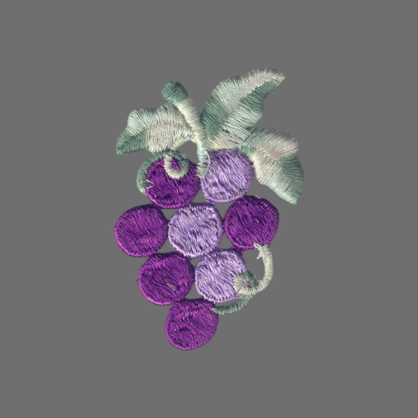 Grapes Bunch Embroidered Applique Patch - 8370