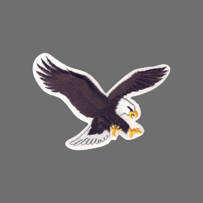 Eagle Right Side White Patch 5.375 Tall - 8602-39/R