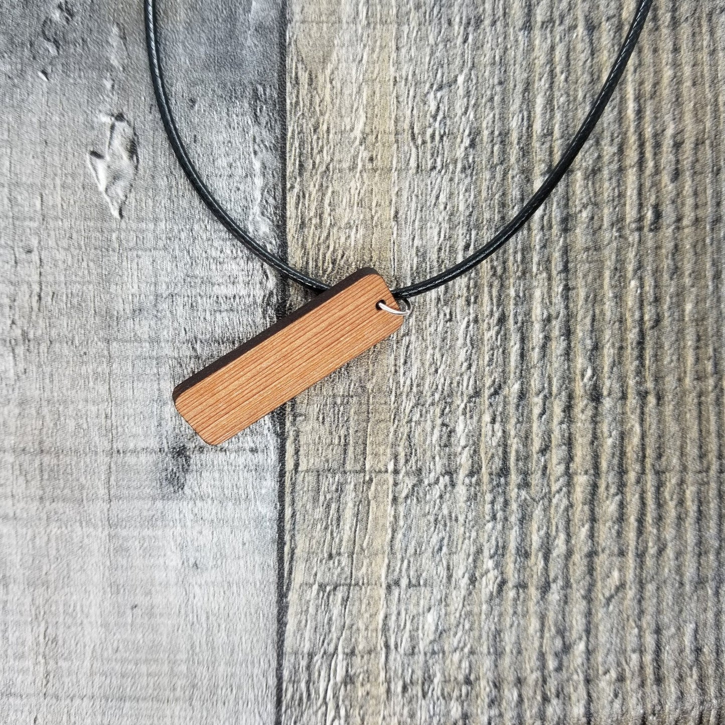 Big Tree Redwood Tree Necklace - Wood Necklace - CA Souvenir Keepsake - N2