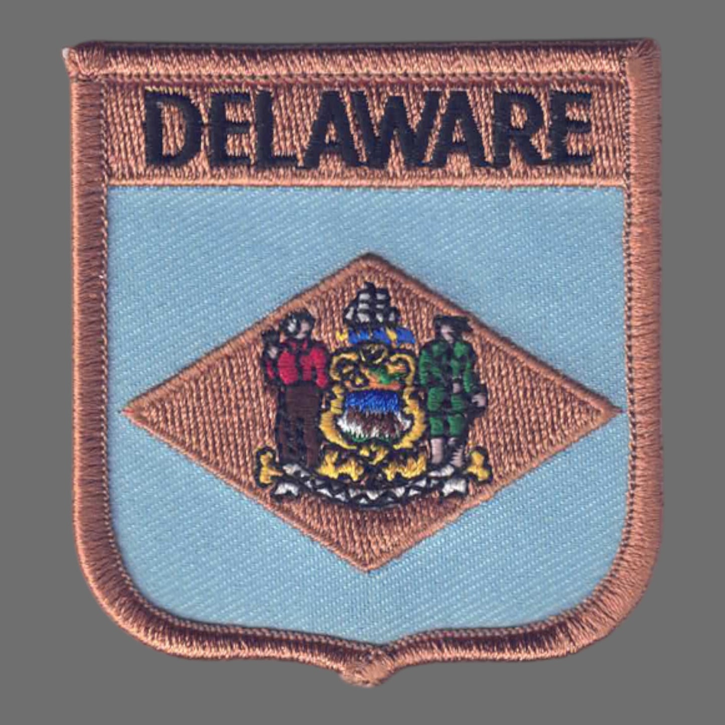 DELAWARE Med Flag Shield Patch  - 1355