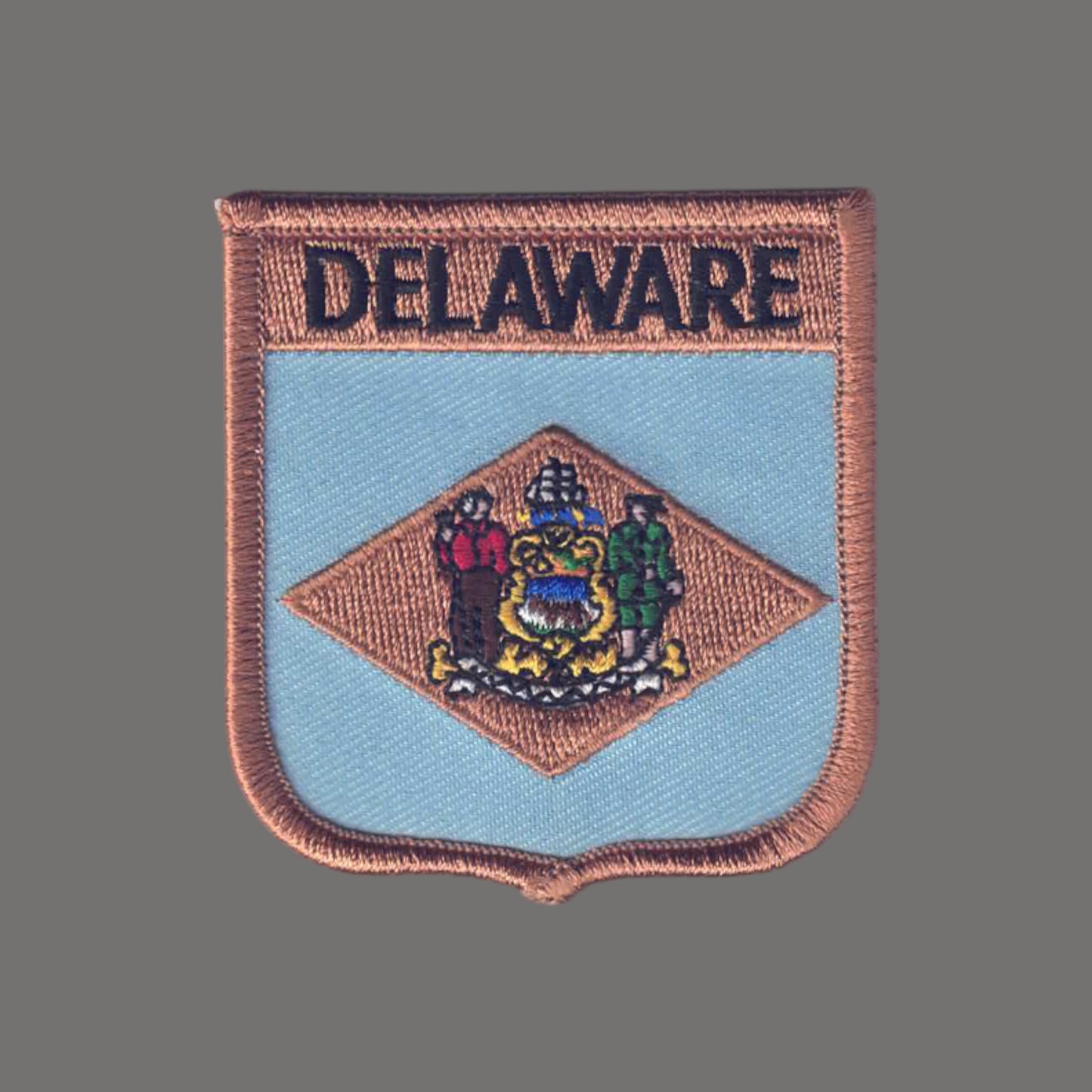 DELAWARE Med Flag Shield Patch  - 1355