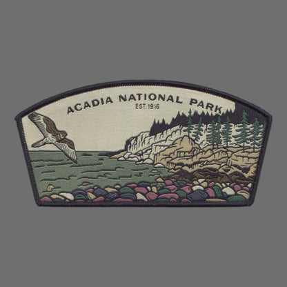 Maine Patch – Acadia National Park - Travel Patch – Souvenir Patch 4.75" - 10585