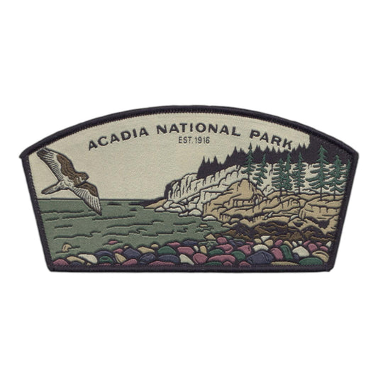 Maine Patch – Acadia National Park - Travel Patch – Souvenir Patch 4.75" - 10585