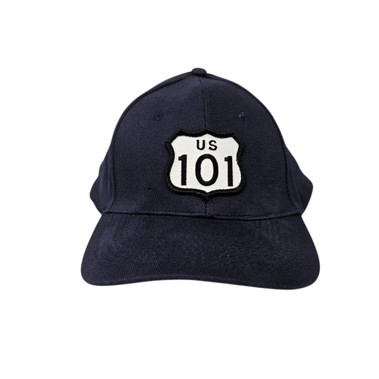 US 101 Patch 2" on Basic Black Cap Or Hat - H1067