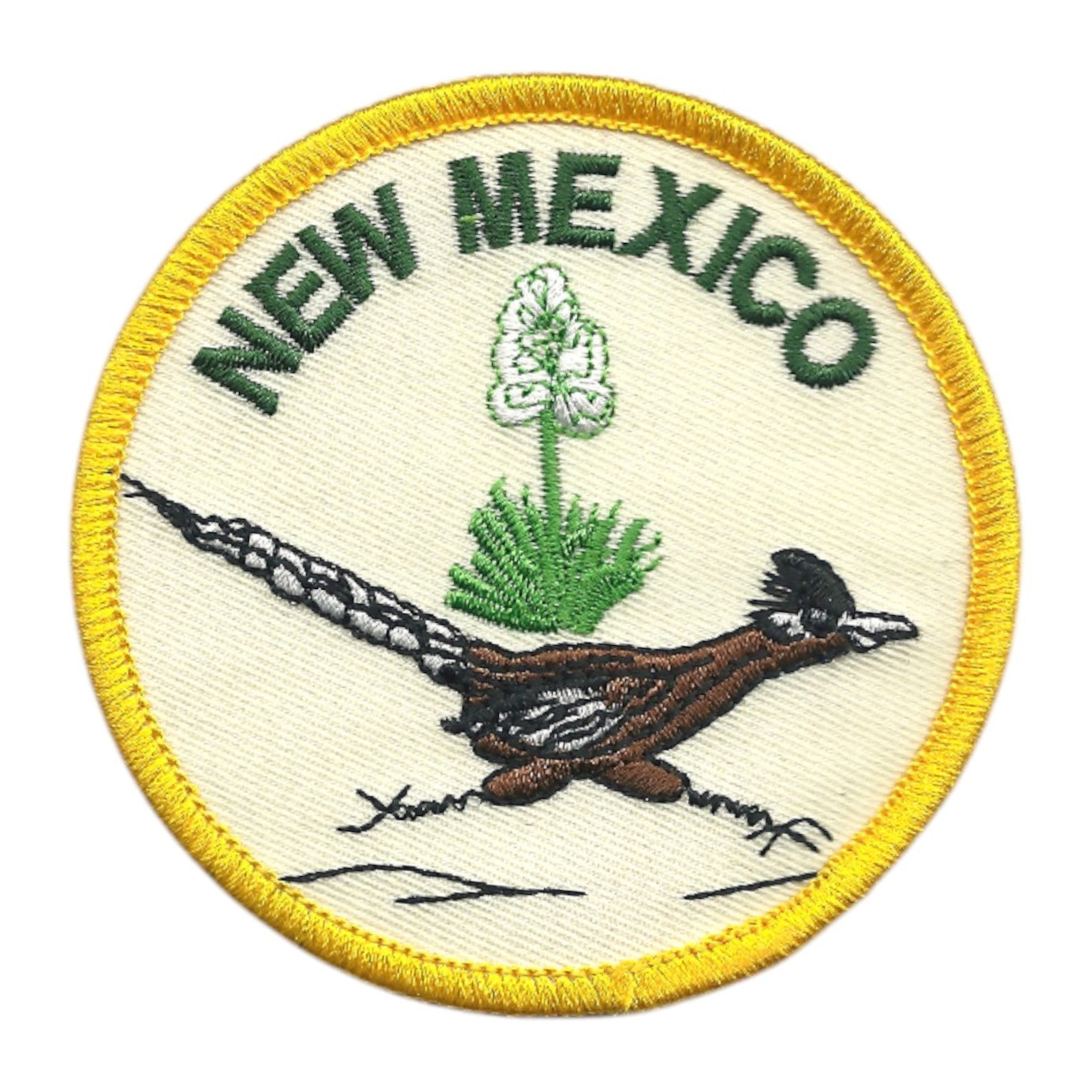 NEW MEXICO roadrunner souvenir embroidered patch - NM-49