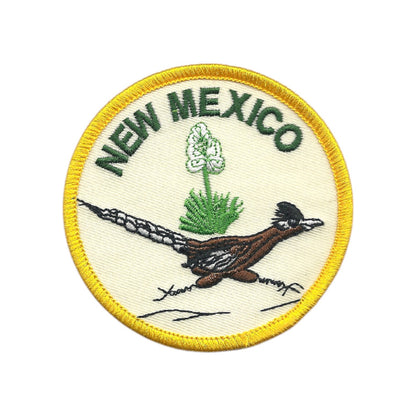 NEW MEXICO roadrunner souvenir embroidered patch - NM-49