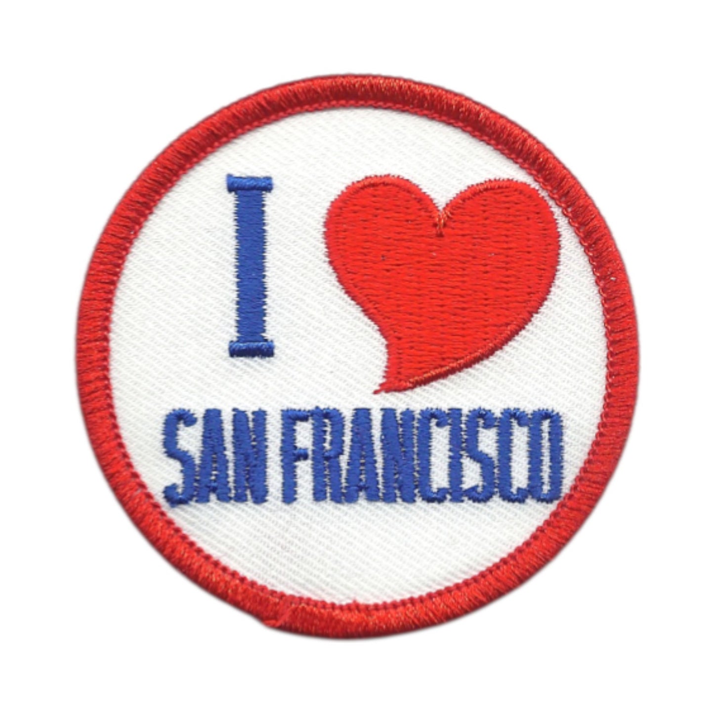 I (heart) Love SAN FRANCISCO Patch 2.5"- 10632