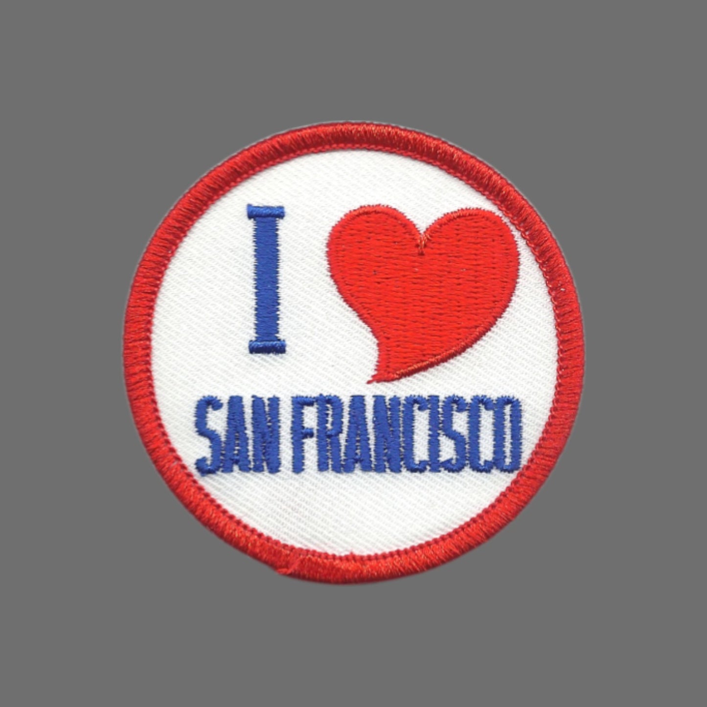 I (heart) Love SAN FRANCISCO Patch 2.5"- 10632