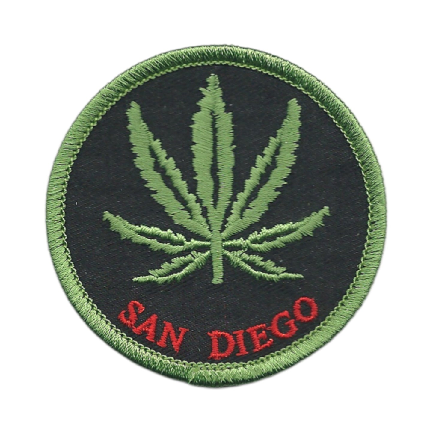 SAN DIEGO Leaf - Souvenir Patch SAN DIEGO-420