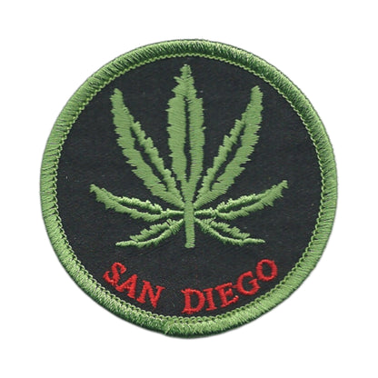 SAN DIEGO Leaf - Souvenir Patch SAN DIEGO-420