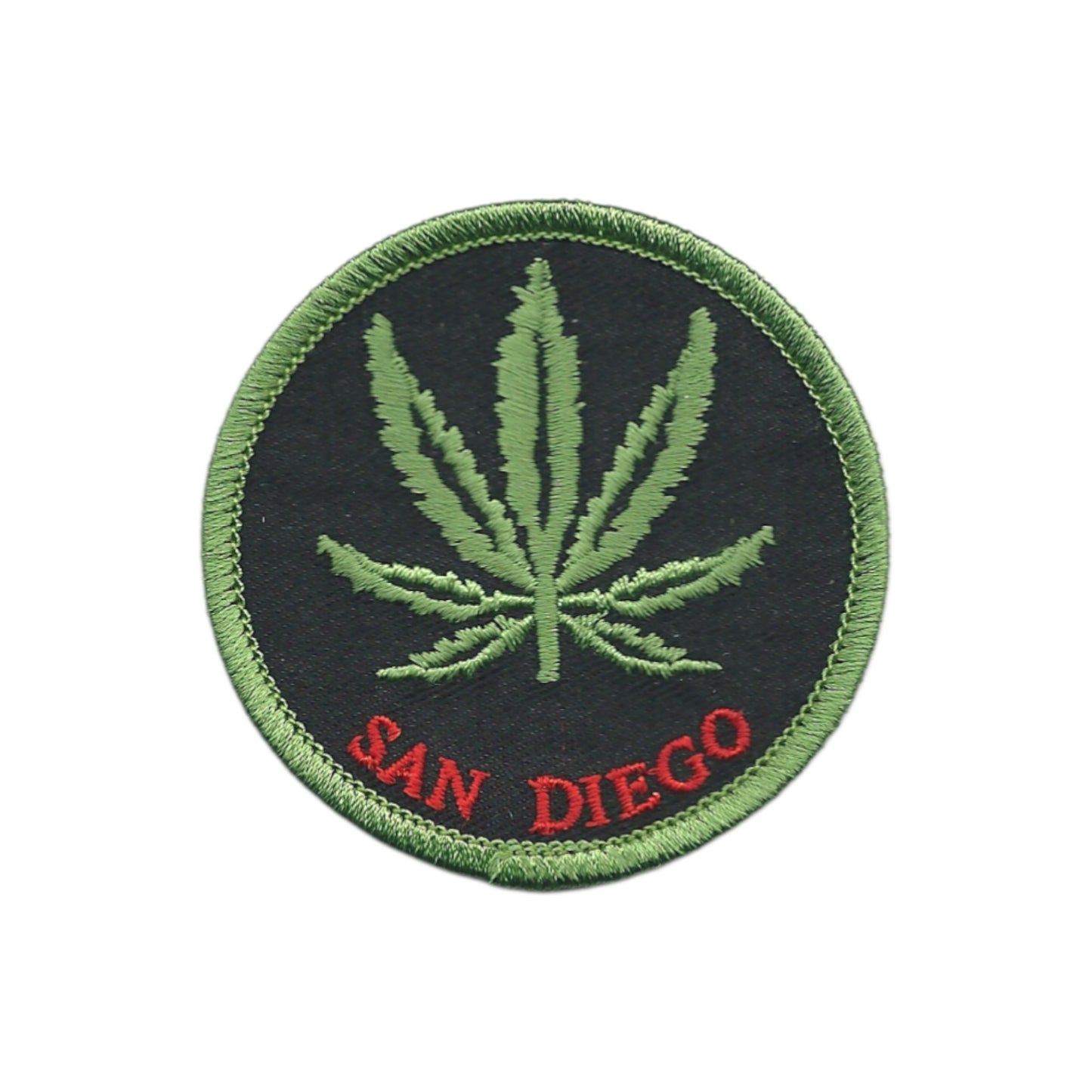 SAN DIEGO Leaf - Souvenir Patch SAN DIEGO-420