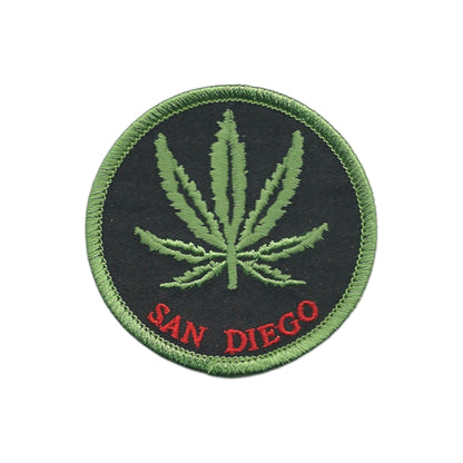 SAN DIEGO Leaf - Souvenir Patch SAN DIEGO-420