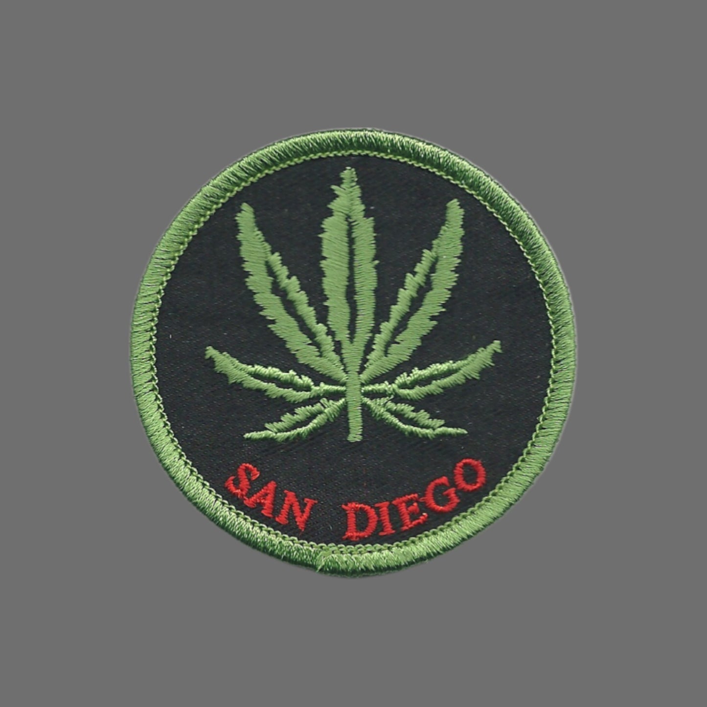 SAN DIEGO Leaf - Souvenir Patch SAN DIEGO-420