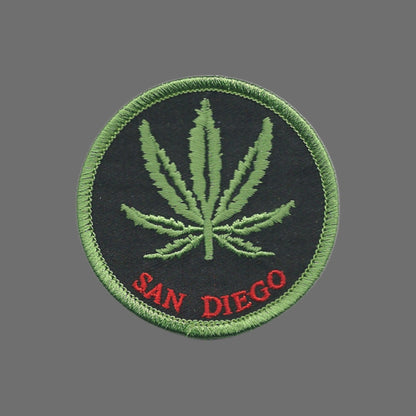 SAN DIEGO Leaf - Souvenir Patch SAN DIEGO-420