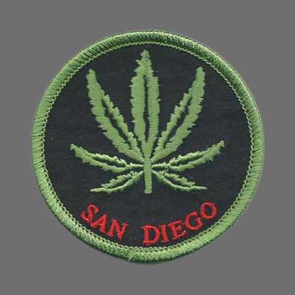 SAN DIEGO Leaf - Souvenir Patch SAN DIEGO-420
