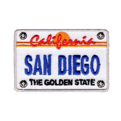 SAN DIEGO License Plate Patch - 4708