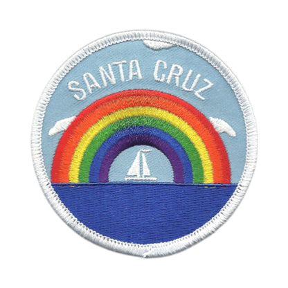 Santa Cruz Patch - Rainbow and Sailboat - 10129