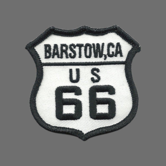 Barstow US 66 Route 66 Souvenir Patch - 66Barstow