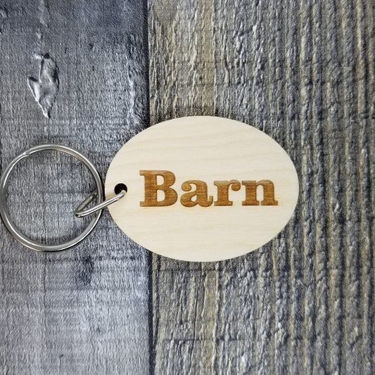 Barn Wood Keychain Key Ring Keychain Gift - Key Tag Key Ring Key Marker -KC8132
