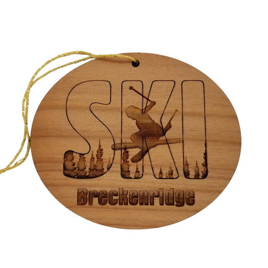 Breckenridge Ski Resort Colorado Ski Ornament - 15340
