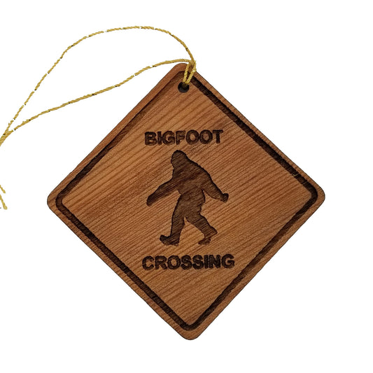 Bigfoot Ornament - Bigfoot Crossing - PNW - 15019