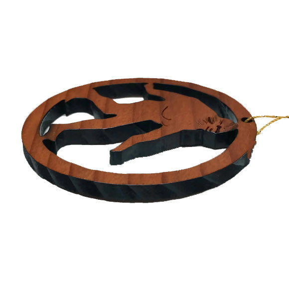 Bigfoot Christmas Ornament Wood Souvenir - 1054