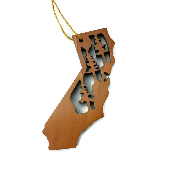 California State Christmas Ornament Redwood - 1070 or 1079L
