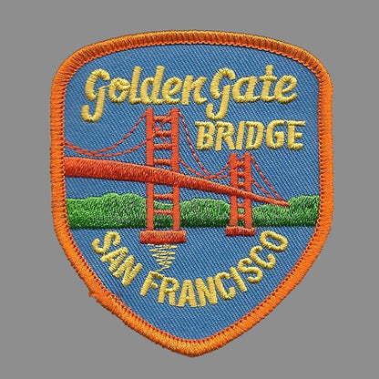 SAN FRANCISCO Golden Gate Bridge Patch - 4005