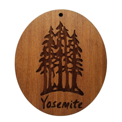 Yosemite National Park Multi Trees Ornament - 15190