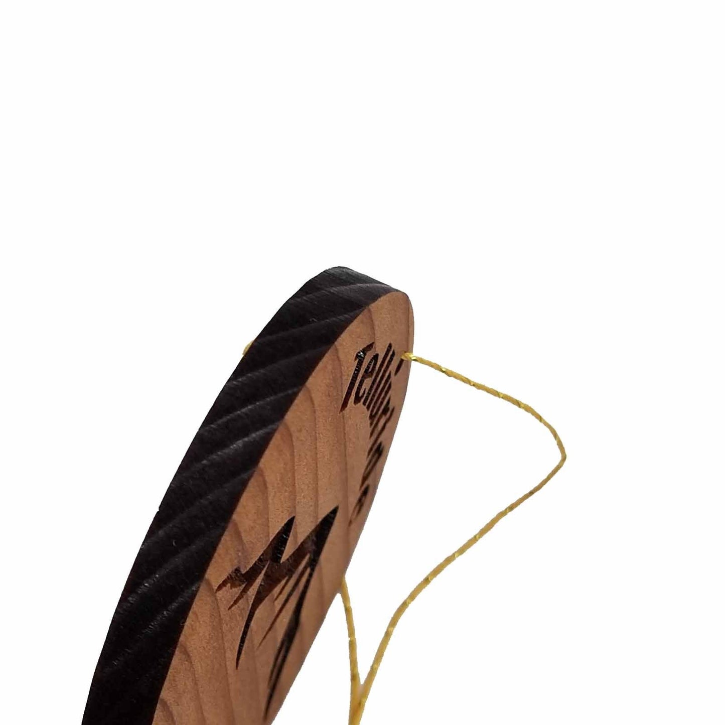 Mammoth Mountain Ornament Wood Souvenir - 15125