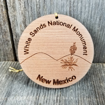 White Sands National Monument Christmas Ornament NM