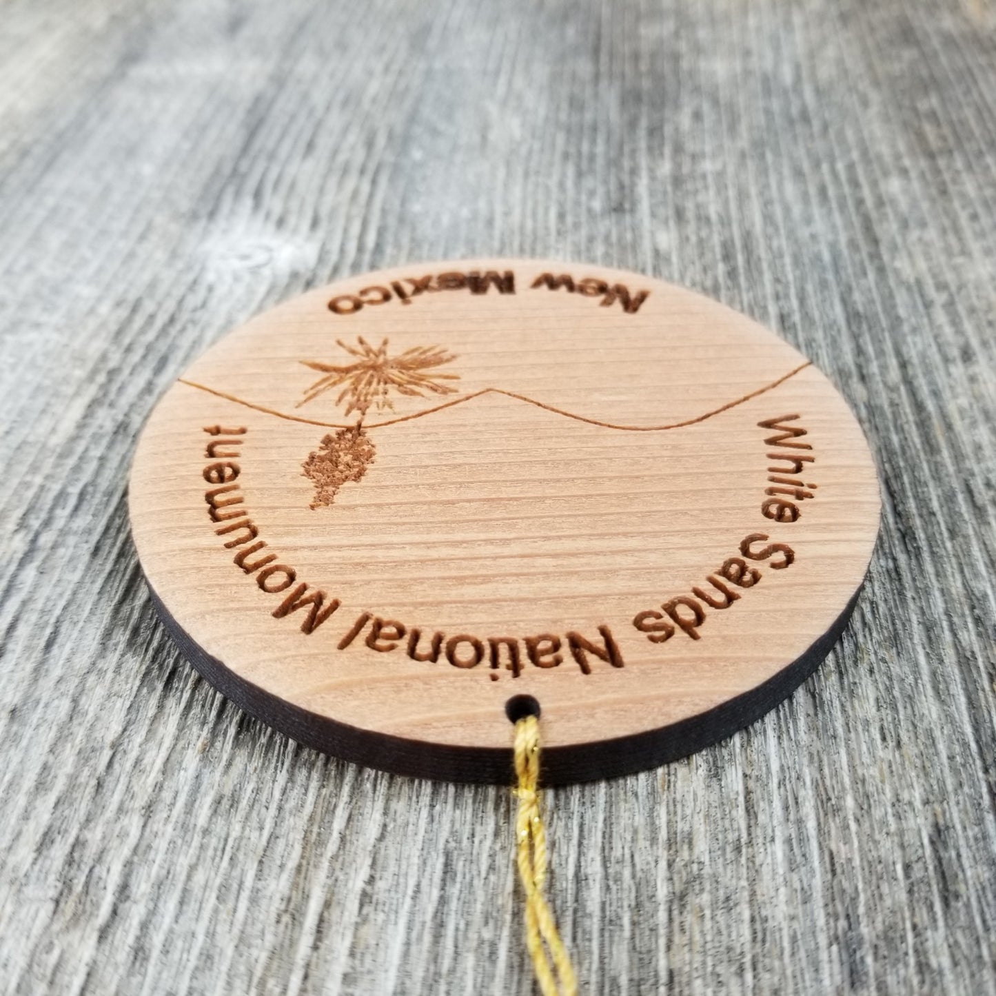 White Sands National Monument Christmas Ornament NM