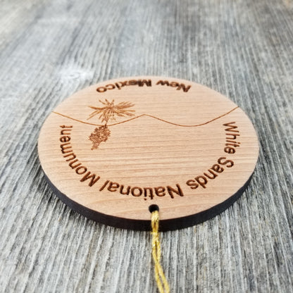 White Sands National Monument Christmas Ornament NM