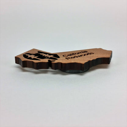 California Redwoods CA State Shape Magnet - M 4003