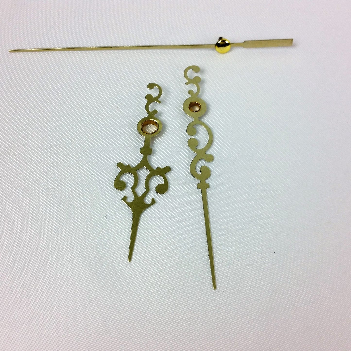 1 Quartz Clock Movement Mechanism and Serpentine Style Brass Colored Hands Set Kit DIY Repair Parts