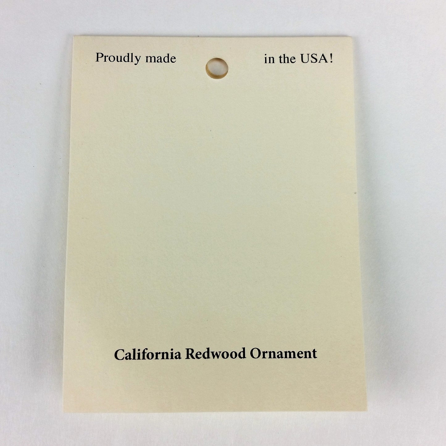 Maryland Crab Christmas Ornament California Redwood Laser Cut Handmade Wood Ornament Made in USA